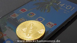 Bitcoin Smartphone - Blockchainmoney Fotos