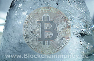 Bitcoin eingefroren