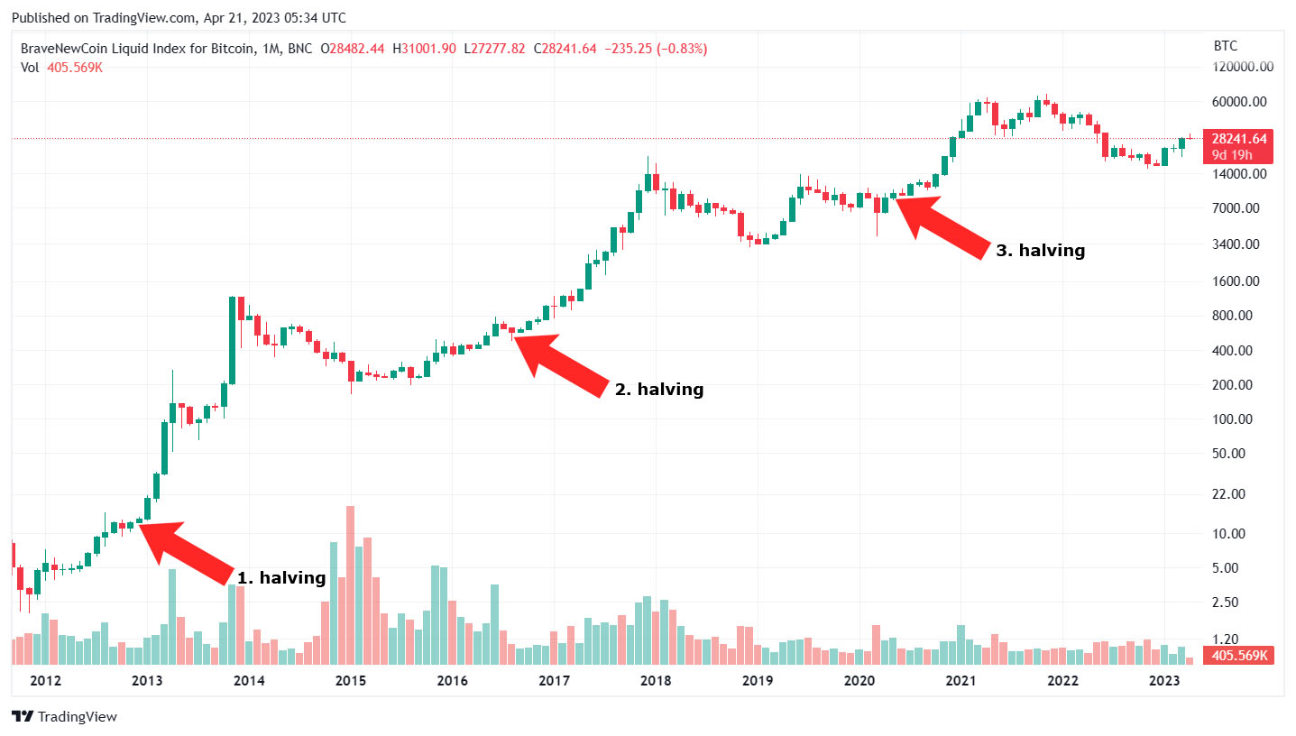 Bitcoin Halving als Kursrakete Blockchainmoney.de