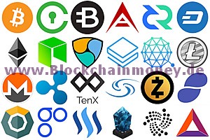 Kryptowährungen - Blockchainmoney Fotos