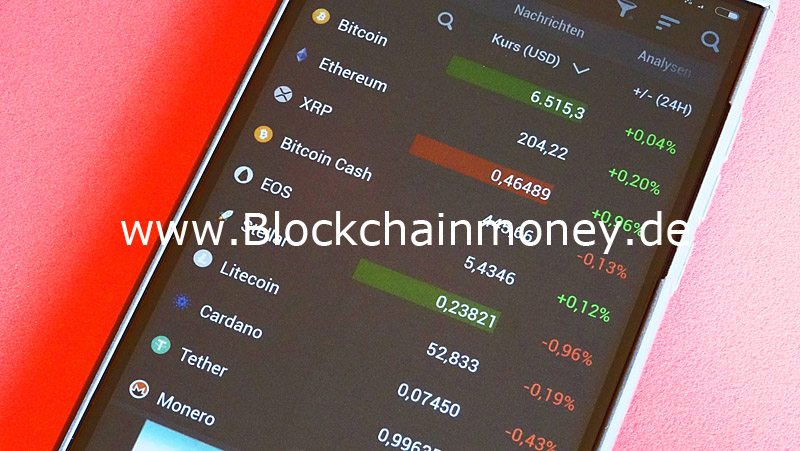 Smartphone - Blockchainmoney Fotos