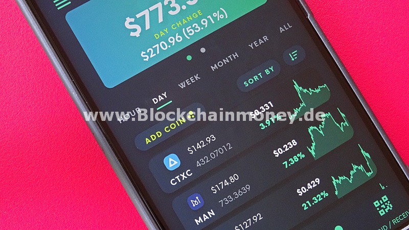 Smartphone - Blockchainmoney Fotos