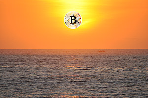 Bitcoin Sonnenaufgang